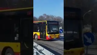 Man Lion's City #332 na linii 56 w kierunku pętli Lwowska POM #autobus #mzk #zamość #bus #polska