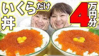 【大食い】痛風丼。いくらだけを使ったいくら丼を満足いくまで食べてみた！？【MUKBANG】【大胃王】