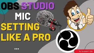 Best OBS Mic Setting for Recording I  I No Background Noise I  Best OBS Studio Audio Setting Bangla