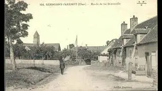 Germigny-l'Exempt in postcards: an intangible cultural heritage.