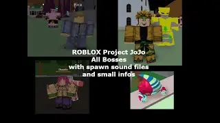 All Project JoJo bosses (v 5.35) | ROBLOX