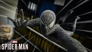 Playing SPIDER-MAN REMASTERED as BULLY MAGUIRE | Photoreal Raimi Spider-Man 3 Black Suit