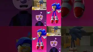 Sonic Evil Cuphead Kill the Devil vs Original 