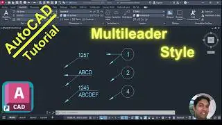 Multileader Styles in AutoCAD