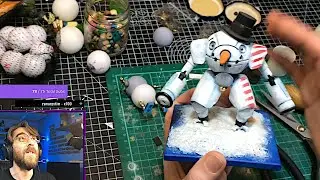 Seasonal Scratch Building - Snow Bots - Twitch stream 9/12