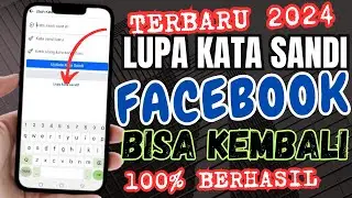 Cara Mengatasi Lupa Kata Sandi Facebook  