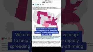 These States Have Banned Youth Gender-Affirming Care #shorts