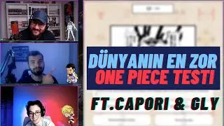 Eiichiro Oda'nın Hazırladığı One Piece Testine Kafa Tuttuk! w/ @GLYOnePiece @CaporiOnePiece