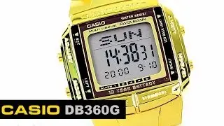 Reloj Casio Retro DB360G Dorado - CompraFacil.mx