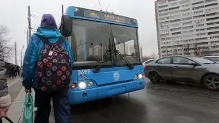 Москва, маршрут 17: СВАРЗ-6237, №3699 / Moscow trolleybus, route 17: SVARZ-6237