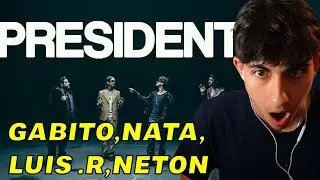 NEW Anthem PRESIDENTE - Gabito Ballesteros, Natanael Cano, Luis R Conriquez, Netón Vega