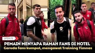 JAY IDZES, VERDONK & SKUAD TIMNAS MENYAPA RAMAH FANS DI HOTEL QINGDAO | AMAT TAK IKUT TRAINING