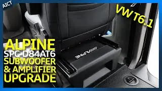 Alpine SPC-D84AT6 - VW Transporter T6 / T6.1 DSP Amplifier & Subwoofer