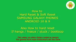 Samsung Galaxy M31s Hard Reset / Soft Reset / Factory reset