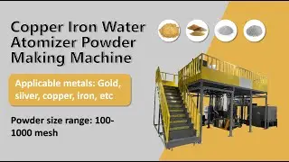 How To Make Copper Brass Iron Powder - Water Atomization Powder Making Machine