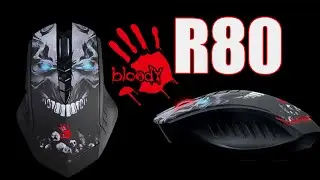 Бюджетная беспроводная игровая мышь с активированными читами bloody r80 Обзор и тест