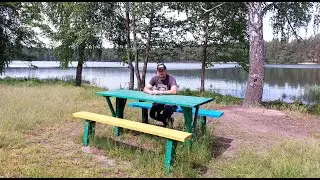 На ОЗЕРО Белое в Лунинецкий район