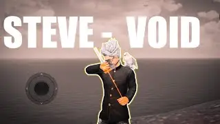 STEVE - VOID  -- BGMI MONTAGE VIDEO 🌹