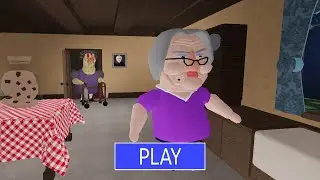 What If I Play as Old Betty in Grumpy Gran? Scary Obby #roblox