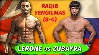 ZUBAYRA TUXUGOV XABIB BILAN BIR KUNDA JANG QILADI | ZUBAYRA vs LERON UFC 242
