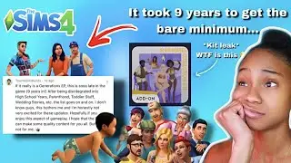 Why SIMMERS are DONE with The Sims 4 Franchise. EA... You Set Yourself Up For Failure ....