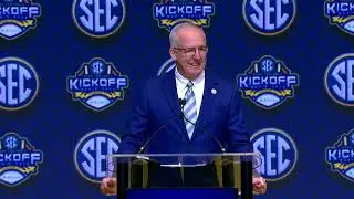 SEC Commissioner Greg Sankey kicks off 2025 Media Days