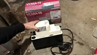 DIY condensate pump installation (or repair). | Little Giant