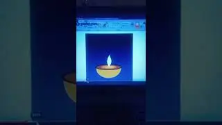 How to Diwali drawing IN MS paint #happydiwali