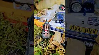 Old Rally Fords JUNK YARD sierra cosworth#shorts#rallycars