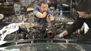 Subaru Impreza GC8. Свап Ej18 на Ej205. Установка 205 ежа под капот))).