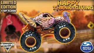 SPIN MASTER MONSTER JAM 2024 THANKSGIVING EXCLUSIVE TURKEY