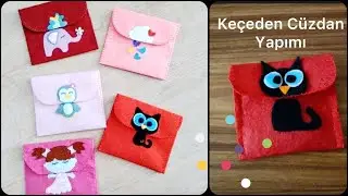 MAKING A WALLET FROM FELT - How to Sew a Blanket / WHAT CAN BE MADE FROM FELT / DIY