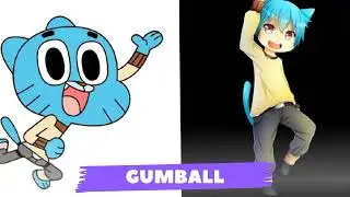 The Amazing World Of Gumball : All Characters As Anime