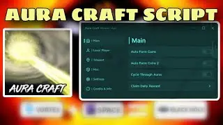New! Aura Craft Script | Reaper Hub | Pastebin