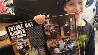 ‎@lawsonlife  Kyle Lawson Featured in Rat Rod Magazine Issue #62. Welding his way to success