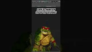 Learn how to animate 3d characters 