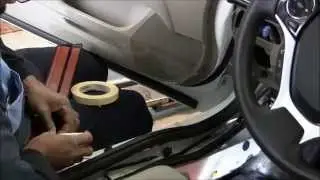 2013 Civic Illuminated Door Sill Trim Installation
