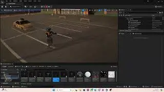 Biped Procedural Robot UE5