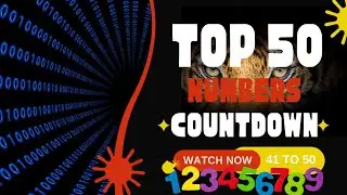 Top 50 Numbers Countdown