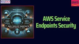 AWS Service Endpoints Security: PrivateLink, VPC Endpoints  | AWS Solutions Architect Associate