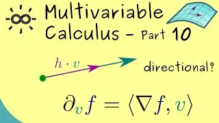 Multivariable Calculus 10 | Directional Derivative