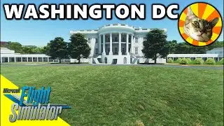 Washington, D.C. (drone-style) | Microsoft Flight Simulator 2020
