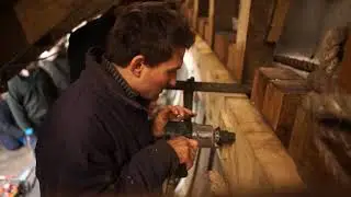 How to fit the new 12m long beamshelves of Hawila