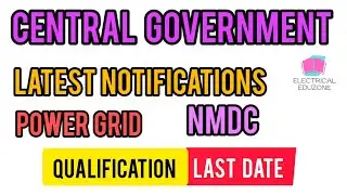 Central Government Opportunities| Diploma| B.Tech | Vacancies| Last Date