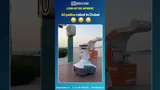AI Police Robot in Dubai!#artificialintelligence #ai #ml #webdeveloper #meta #css #html #javascript
