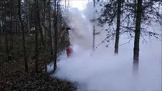 Пескоструй.  Выпускаем огнетушитель!