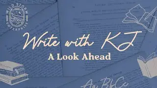 Write with KJ: Episode 5- A Look Ahead #writingclass #scriptwritingclass