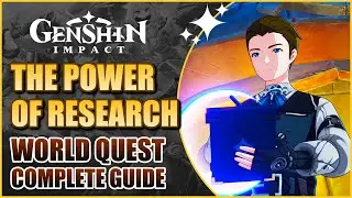 The Power of Research Quest Guide | Assembly Modules to Collector Puzzle Solution | Genshin Impact