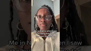 This is so cool to see, her dad invested in building a hotel in Nigeria ✨️
