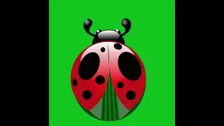 How to Draw a Ladybug in Gimp - Easy Gimp Tutorial for Beginners
